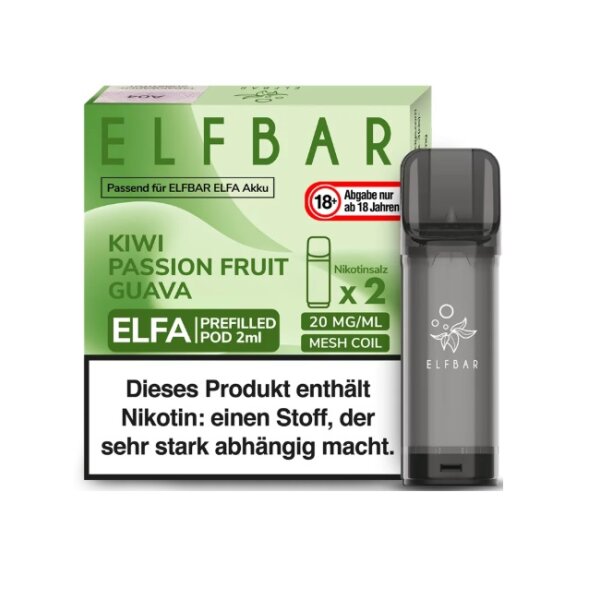 ELFA POD - KIWI PASSIONFRUIT GUAVA