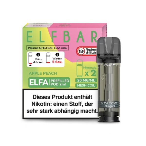 ELFA POD - APPLE PEACH