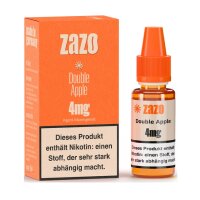 Zazo - 4MG - Double Apple Liquid 10ML - M