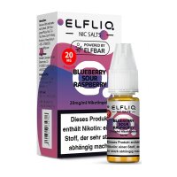 ELFLIQ - 10ml - (20mg Nikotin) - Blueberry Sour Raspberry