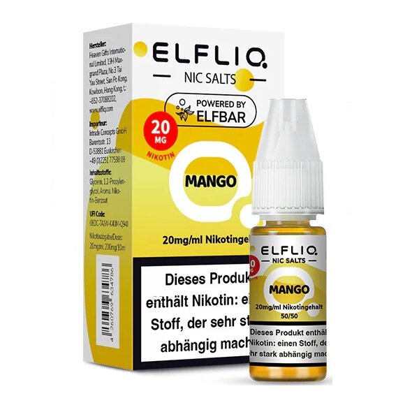 ELFLIQ - 10ml - (20mg Nikotin) - Mango