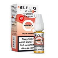 ELFLIQ - 10ml - (20mg Nikotin) - Peach Ice