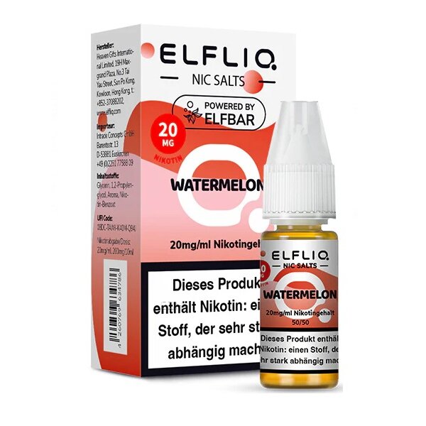 ELFLIQ - 10ml - (20mg Nikotin) - Watermelon