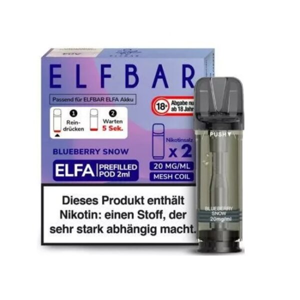 ELFA POD - BLUEBERRY SNOW