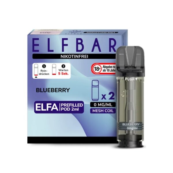 ELFA POD - BLUEBERRY (Nikotinfrei)