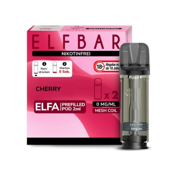 ELFA POD - CHERRY (Nikotinfrei)