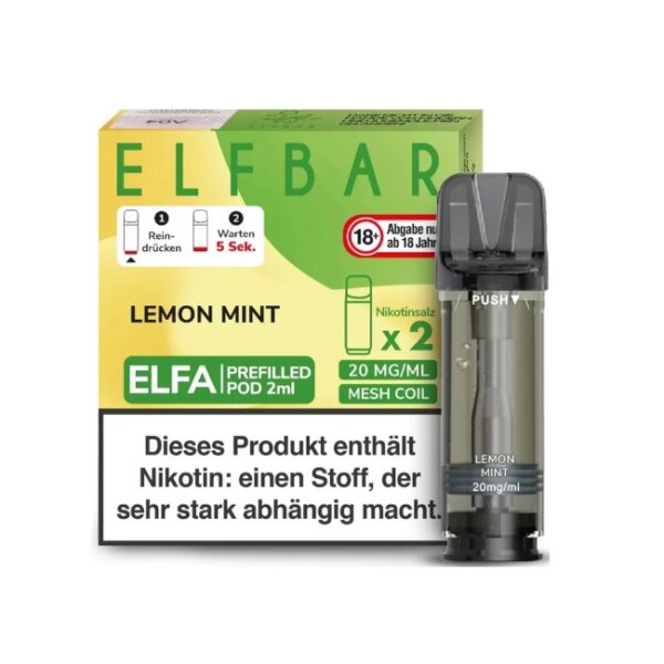 ELFA POD - LEMON MINT