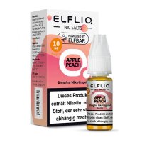 ELFLIQ - 10ml - (10mg Nikotin) - Apple Peach