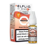 ELFLIQ - 10ml - (10mg Nikotin) - Peach Ice