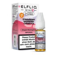 ELFLIQ - 10ml - (10mg Nikotin) - Strawberry Raspberry...