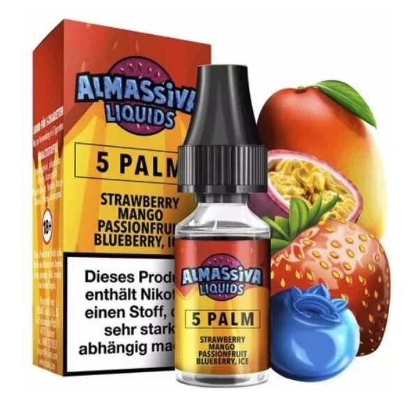 Al Massiva - 10ml - (17mg Nikotin) - 5 Palm