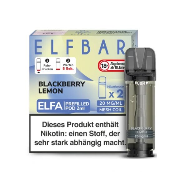 ELFA POD - BLACKBERRY LEMON