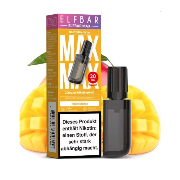 Elf Bar MAX Liquid Pod - Triple Mango