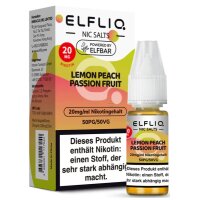 ELFLIQ - 10ml - (20mg Nikotin) - Lemon Peach Passionfruit