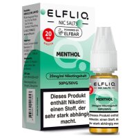 ELFLIQ - 10ml - (20mg Nikotin) - Menthol