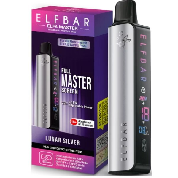 ELFA Master Akku - Lunar Silver