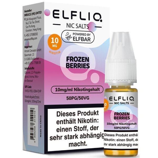 ELFLIQ - 10ml - (10mg Nikotin) - Frozen Berries