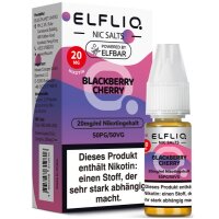 ELFLIQ - 10ml - (20mg Nikotin) - Blackberry Cherry