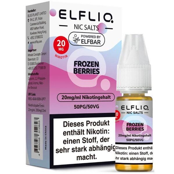 ELFLIQ - 10ml - (20mg Nikotin) - Frozen Berries