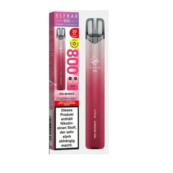 ELFBAR 800 - Red Berries